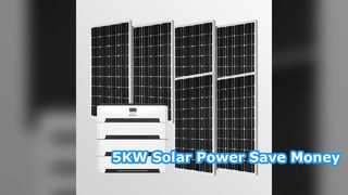 Sistem Tenaga Surya 5KW Hemat Uang Sekarang