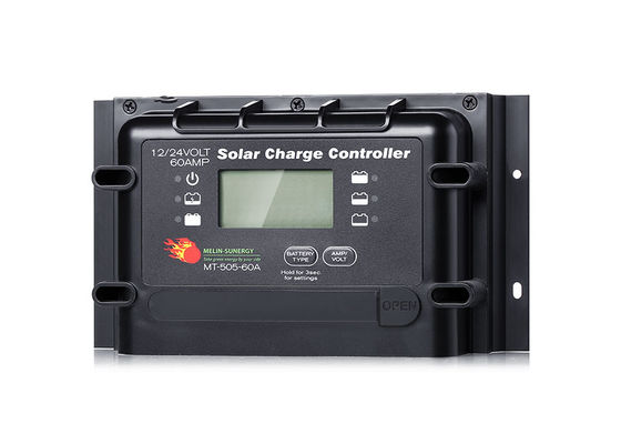 LCD LED IP22 60A 50A PWM Solar Regulator Untuk AGM GEL WET Baterai Kalsium LiFePO4 LTO