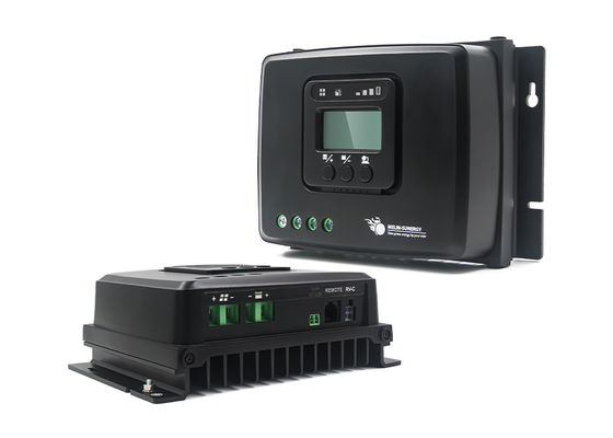 30A MPPT Charge Regulator IP43 panel surya pengontrol muatan BMS Wake Up untuk hiduppo4 baterai 100V