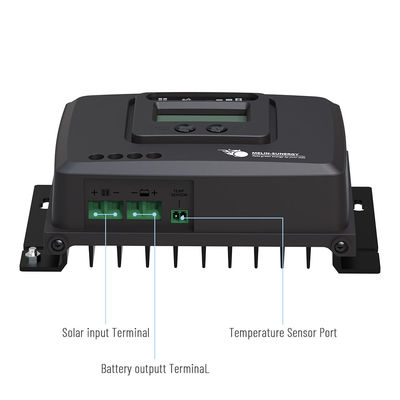 LCD Display 5 Stage RV Solar Charge Controller 12V/24V/36V/48V AGM GEL WET Kalsium LiFePO4 LTO LCO