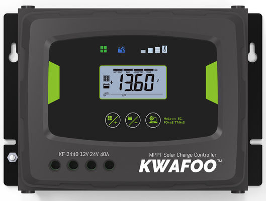 LiFePO4 Baterai Kompatibel RV 40Amp MPPT Solar Charge Controller dengan Perlindungan IP43