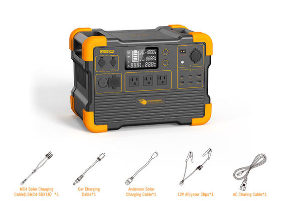 Generator Surya UPS 2000W dengan Tampilan LCD Waktu Nyata, Beberapa Sumber Input, dan Pengisi Daya Telepon Nirkabel