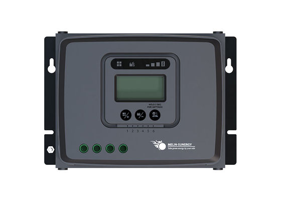 IP43 Ukuran Kecil 30 ampere MPPT Pengontrol Muatan Surya Untuk Baterai Lifepo4