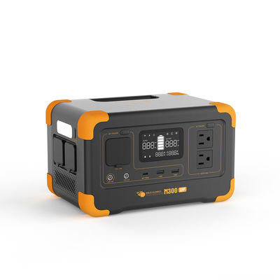 Lithium Battery Solar Generator kecil 300W Lifepo4 Portable Solar Camping generator