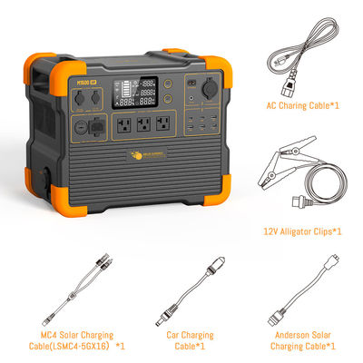 Harga yang bagus Generator Surya Baterai Lithium Portabel Ringan dengan Inverter Gelombang Sinus Murni 2200W dan Waktu Pengisian Daya 2 Jam on line