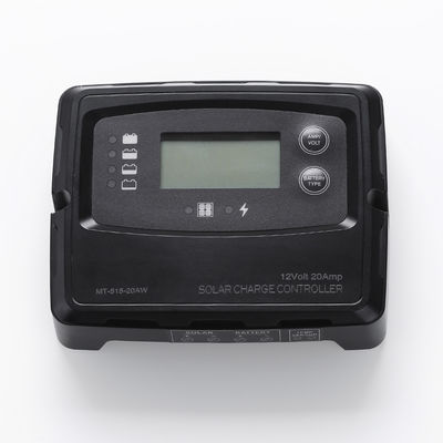 Harga yang bagus Black LCD LED Digital Solar Charge Controller 20A 12V 24V dengan 760W 24V 380W 12V dan 5 Stage Charging on line