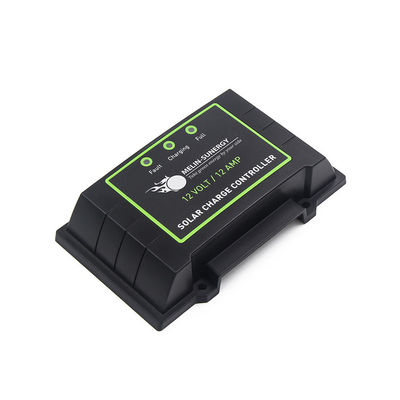 Harga yang bagus Hitam IP67 Waterproof PWM Panel Surya Dan Charge Controller 12V 24V Auto LED Indicator on line