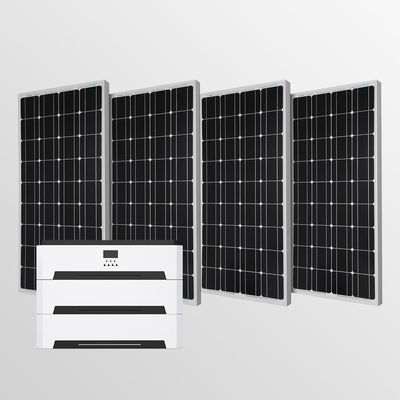 Harga yang bagus 3150W LiFePO4 Sistem penyimpanan energi surya 6000 Daur ulang Dengan kisaran arus PV 80A on line