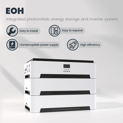 Harga yang bagus 10KW LiFePO4 Sistem penyimpanan energi surya dengan 120A AC Charge dan perlindungan IP20 on line