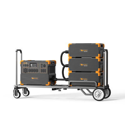 Harga yang bagus LFP Lithium UPS Solar Generator 2400W Max. PV Charging 3600W AC Output on line