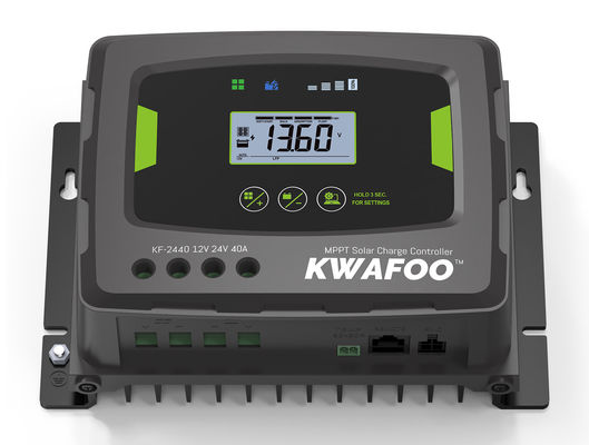 kualitas RV 40a mppt pengontrol muatan surya Pengontrol muatan baterai asam timbal dan lithium pabrik