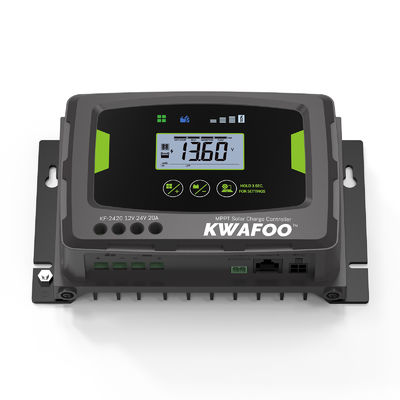 20a mppt pengatur muatan surya 12v 24v untuk baterai lifepo4